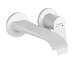 Hansgrohe Vivenis - Umyvadlová baterie pod omítku | 2-otvorová instalace | EcoSmart | matná bílá 