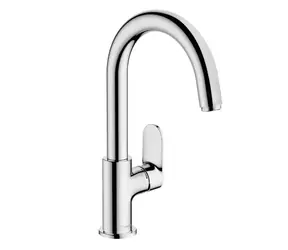 Hansgrohe Vernis Blend - Umyvadlová baterie s výpustí a otočným výtokem | EcoSmart | chrom 
