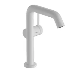 Hansgrohe Tecturis S - Umyvadlová baterie s výpustí Push-Open | CoolStart | EcoSmart | matná bílá