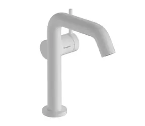 Hansgrohe Tecturis S - Umyvadlová baterie s výpustí Push-Open | CoolStart | EcoSmart | matná bílá 