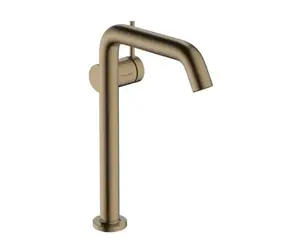 Hansgrohe Tecturis S - Umyvadlová baterie s výpustí Push-Open | CoolStart | EcoSmart | kartáčovaný bronz