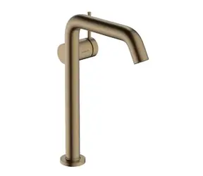 Hansgrohe Tecturis S - Umyvadlová baterie s výpustí Push-Open | CoolStart | EcoSmart | kartáčovaný bronz 