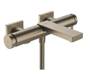 Hansgrohe Tecturis E - Vanová baterie kartáčovaný bronz 