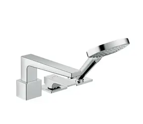 Hansgrohe Metropol - Baterie na okraj vany | 3-otvorová instalace | chrom 