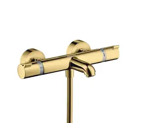 Hansgrohe Ecostat Comfort - Termostatická vanová baterie leštěný vzhled zlata 