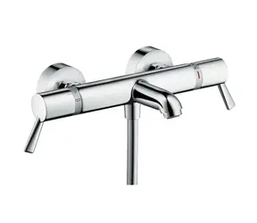 Hansgrohe Ecostat Comfort - Termostatická vanová baterie Care | prodloužené rukojeti | chrom 