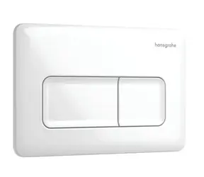 Hansgrohe iFrame Original Q - Ovládání splachování bílá 
