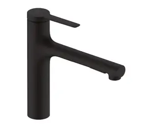 Hansgrohe Zesis M33 - Dřezová baterie s výsuvnou sprškou | sBox | matná černá 