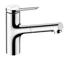 Hansgrohe Zesis M33 - Dřezová baterie s výsuvnou sprškou chrom 