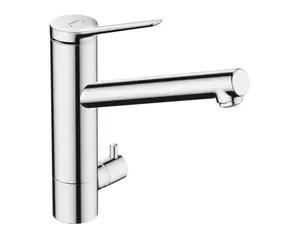 Hansgrohe Zesis M33 - Dřezová baterie 200 | uzavírací ventil spotřebiče | chrom 