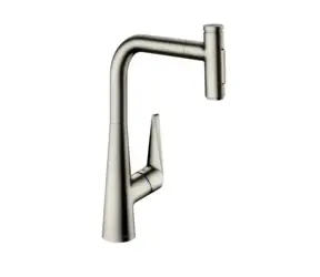 Hansgrohe Talis Select M51 - Dřezová baterie s výsuvnou sprškou | vzhled nerezu 