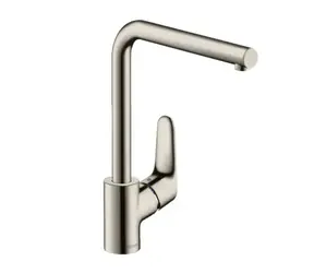 Hansgrohe Focus M41 - Dřezová baterie | vzhled nerezu 