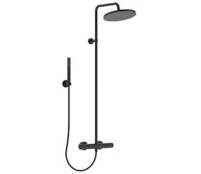 Ideal Standard CeraTherm - Sprchový set T25 s termostatem | 30 cm | 1 proud | černá 