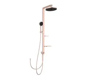 Ideal Standard ALU+ - Sprchový set bez baterie | průměr 26 cm | 2 proudy | rosé 