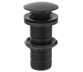 Ideal Standard Příslušenství - Odtoková souprava Click-Clack pro umyvadla bez přepadu | černá 
