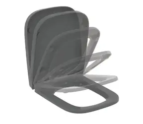 Ideal Standard i.Life B - WC sedátko wrapover | SoftClose | lesklá šedá 