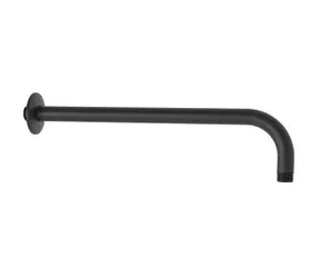 kielle Příslušenství - Sprchové rameno 35 cm | matná černá
