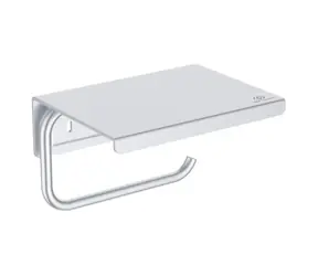 Ideal Standard ALU+ - Držák toaletního papíru s poličkou | silver