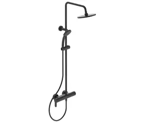 Ideal Standard Cerafine O - Sprchový set s baterií | průměr 20 cm | 1 proud | černá