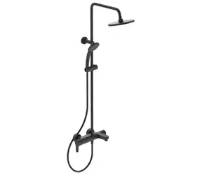 Ideal Standard Cerafine O - Sprchový set s vanovou baterií | průměr 20 cm | 1 proud | černá