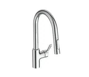 Ideal Standard Ceralife - Dřezová baterie s výsuvnou sprškou | chrom