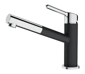 Franke Orbit - Dřezová baterie FC 3055.071 s výsuvnou koncovkou chrom/onyx