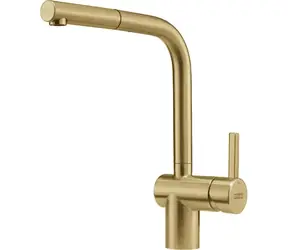 Franke Atlas Neo - Dřezová baterie FC 3791.504 s výsuvnou koncovkou zlatá