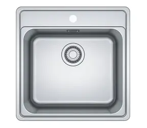 Franke Bell - Dřez BCX 610-51 51x51 cm nerez