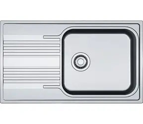 Franke Smart - Dřez SRX 611-86 LB 86x50 cm nerez