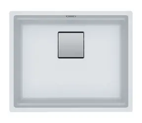 Franke Kubus 2 - Fragranitový dřez KNG 110-52 56x46 cm bílá-led