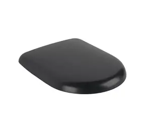 Villeroy & Boch Antao - WC sedátko, SoftClosing, QuickRelease, Pure Black 