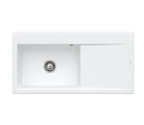 Villeroy & Boch Subway Style 60 - Keramický dřez 100x51 cm, CeramicPlus, alpská bílá 