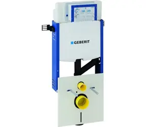 Geberit - Předstěnová instalace pro závěsné WC / pro odsávání zápachu / výška 1.08 m