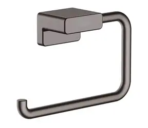 Hansgrohe AddStoris - Držák toaletního papíru | kartáčovaný černý chrom