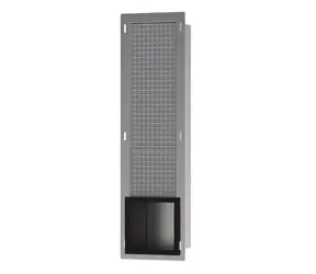 Hansgrohe XtraStoris Original - Podomítkový zásobník toaletního papíru | matná černá