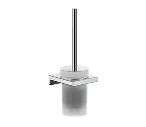Hansgrohe AddStoris - WC štětka nástěnná | matné sklo/chrom