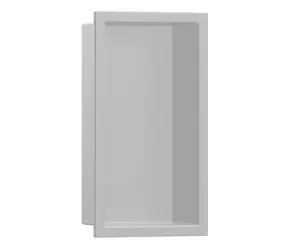 Hansgrohe XtraStoris Original - Výklenek do stěny s rámem | 30x15x10 cm | betonově šedá