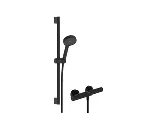 Hansgrohe Activera Select S - Sprchový set s termostatem | 2 proudy | EcoSmart | matná černá