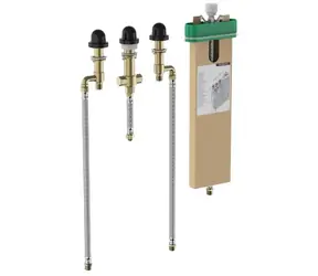 Hansgrohe Montážní tělesa - Základní těleso pro čtyřotvorovou baterii na okraj vany