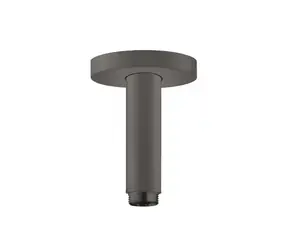 Hansgrohe - Přívod od stropu S 10 cm, kartáčovaný černý chrom