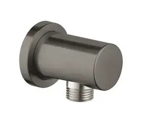 Grohe - Nástěnné kolínko, kartáčovaný tmavý grafit