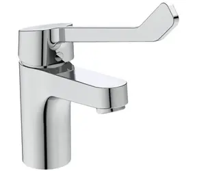 Ideal Standard - Umyvadlová baterie s lékařskou pákou, s výpustí, chrom