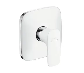 Hansgrohe - Sprchová baterie pod omítku, bílá/chrom