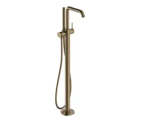 Hansgrohe - Vanová baterie do podlahy, kartáčovaný bronz