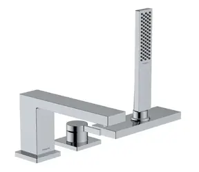 Hansgrohe - Baterie na okraj vany, 3-otvorová instalace, sBox, chrom