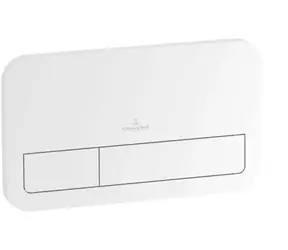 Villeroy & Boch - Ovládací tlačítko splachování M200, lesklá bílá