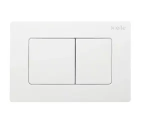 kielle - Ovládací tlačítko splachování, lesklá bílá