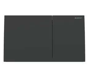 Geberit - Ovládání splachování, easy to clean, matná černá