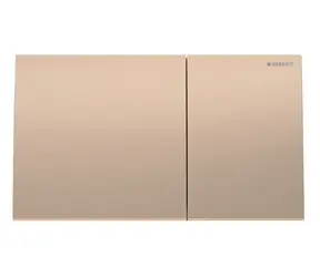 Geberit - Ovládání splachování, easy to clean, kartáčované červené zlato