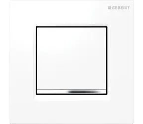 Geberit - Ovládání splachování pisoáru, bílá/lesklý chrom